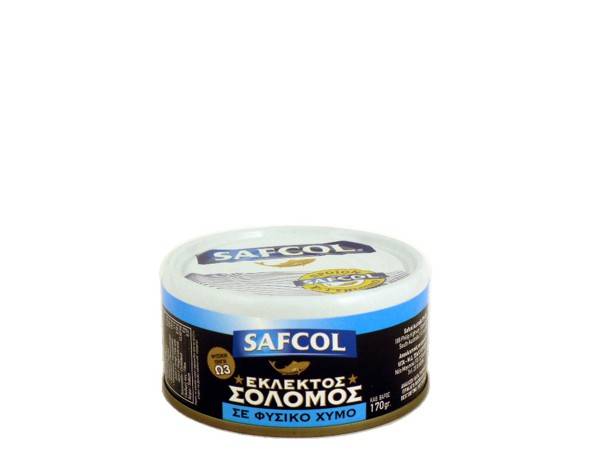 SAFCOL SALMON IN OWN JUICE CAN 170g - Code 0506005