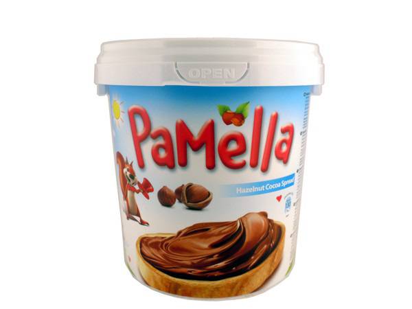 PAMELLA HAZELNUT SPREAD 1kg - Code 5703001
